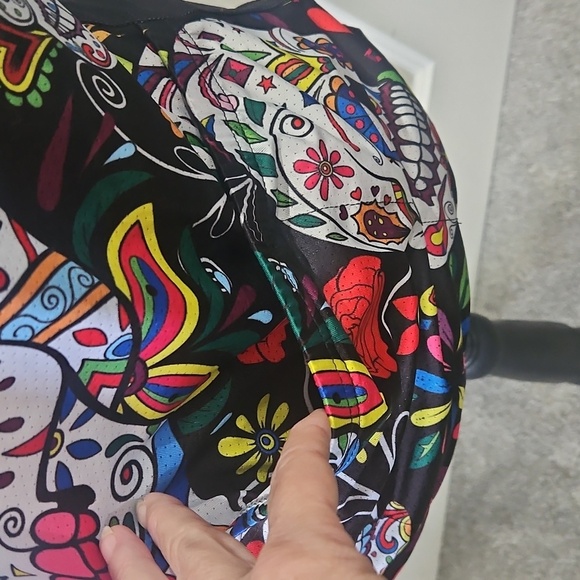 Weimostar Colorful Day of the Dead Cycling Jersey - Picture 6 of 7